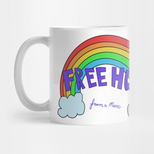 Free Hugs from a Mom Mug